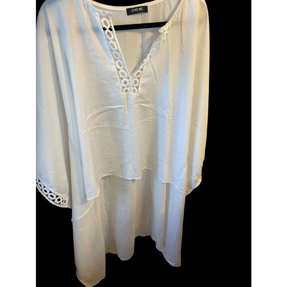 Women's Unbranded White HIGH LOW Blouse